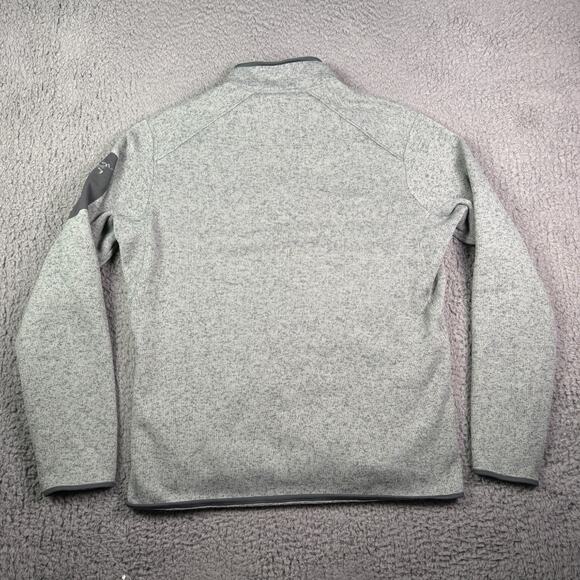 Arcteryx Covert 1/2 Zip Pullover Mens Large Heather Gray Fleece Sweater Jacket - Picture 6 of 9